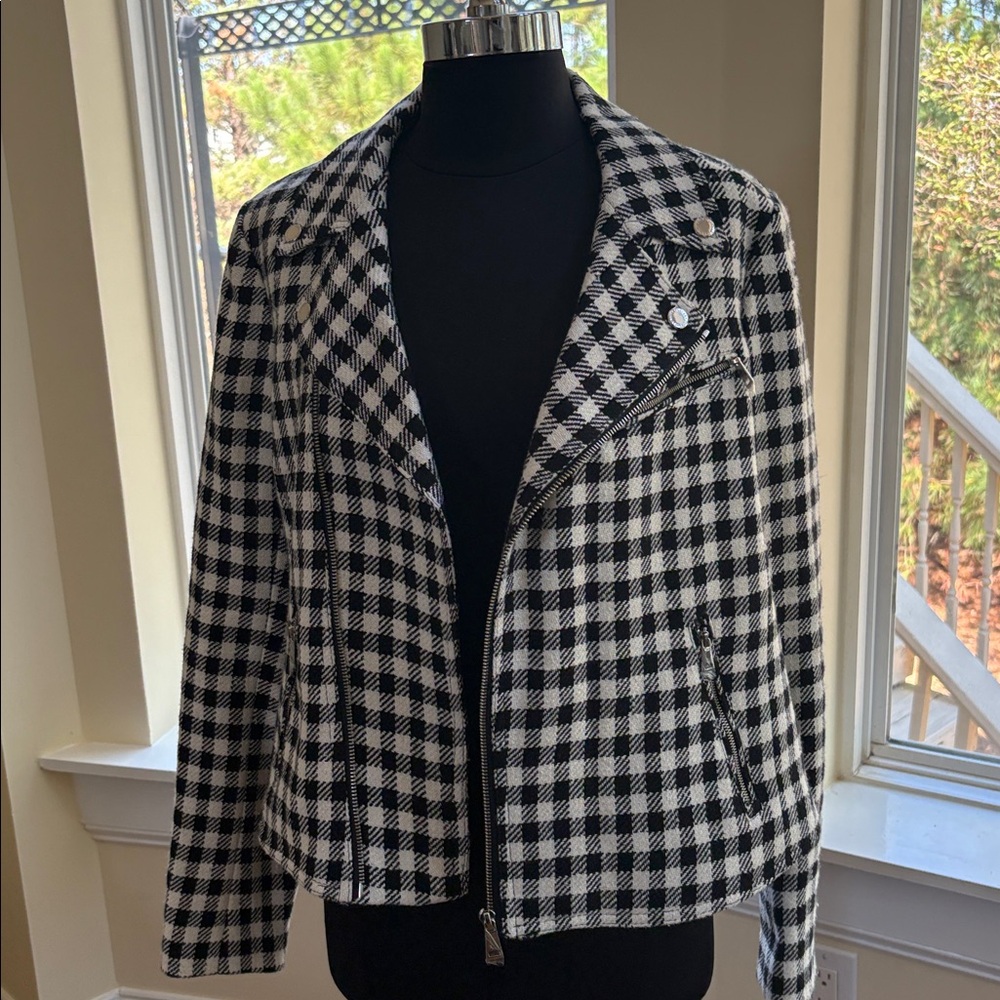 Ralph Lauren Monochrome Checkered Jacket
